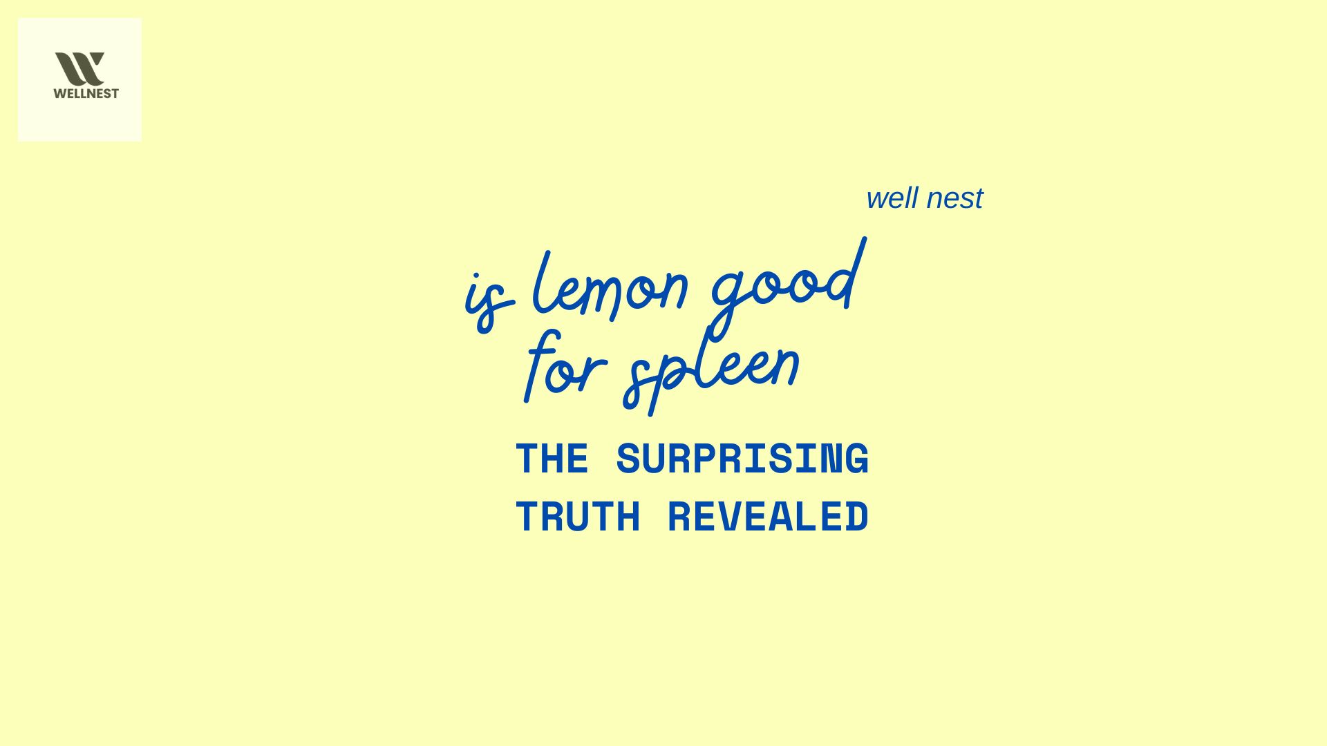 is lemon good for spleen