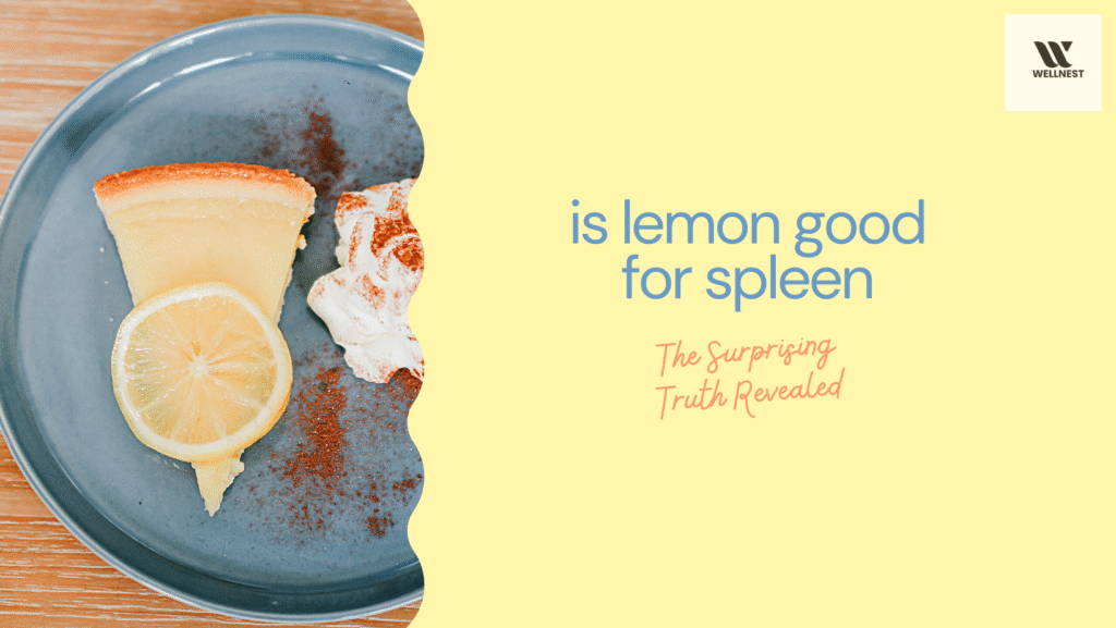 is lemon good for spleen