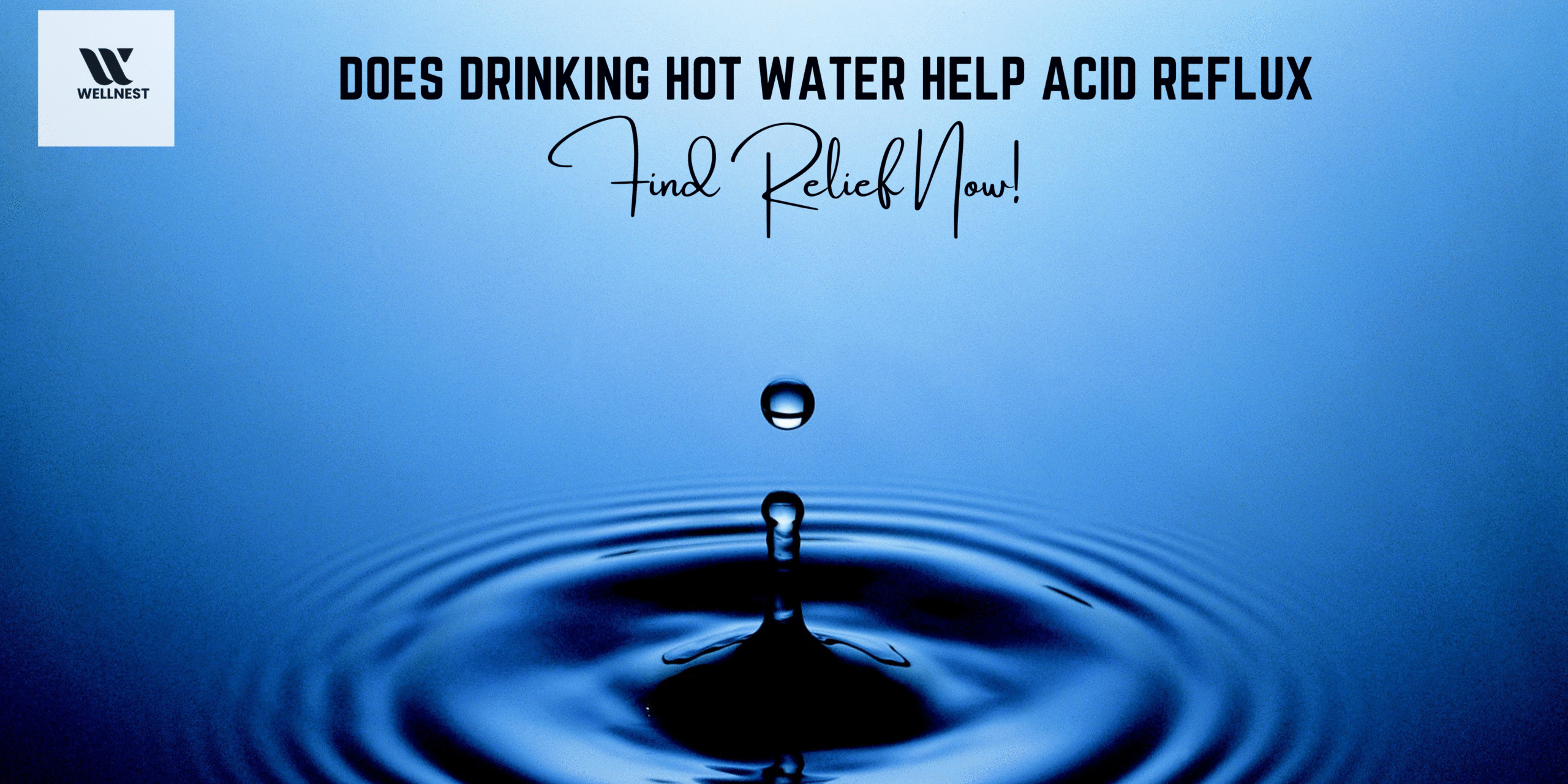 does drinking hot water help acid reflux