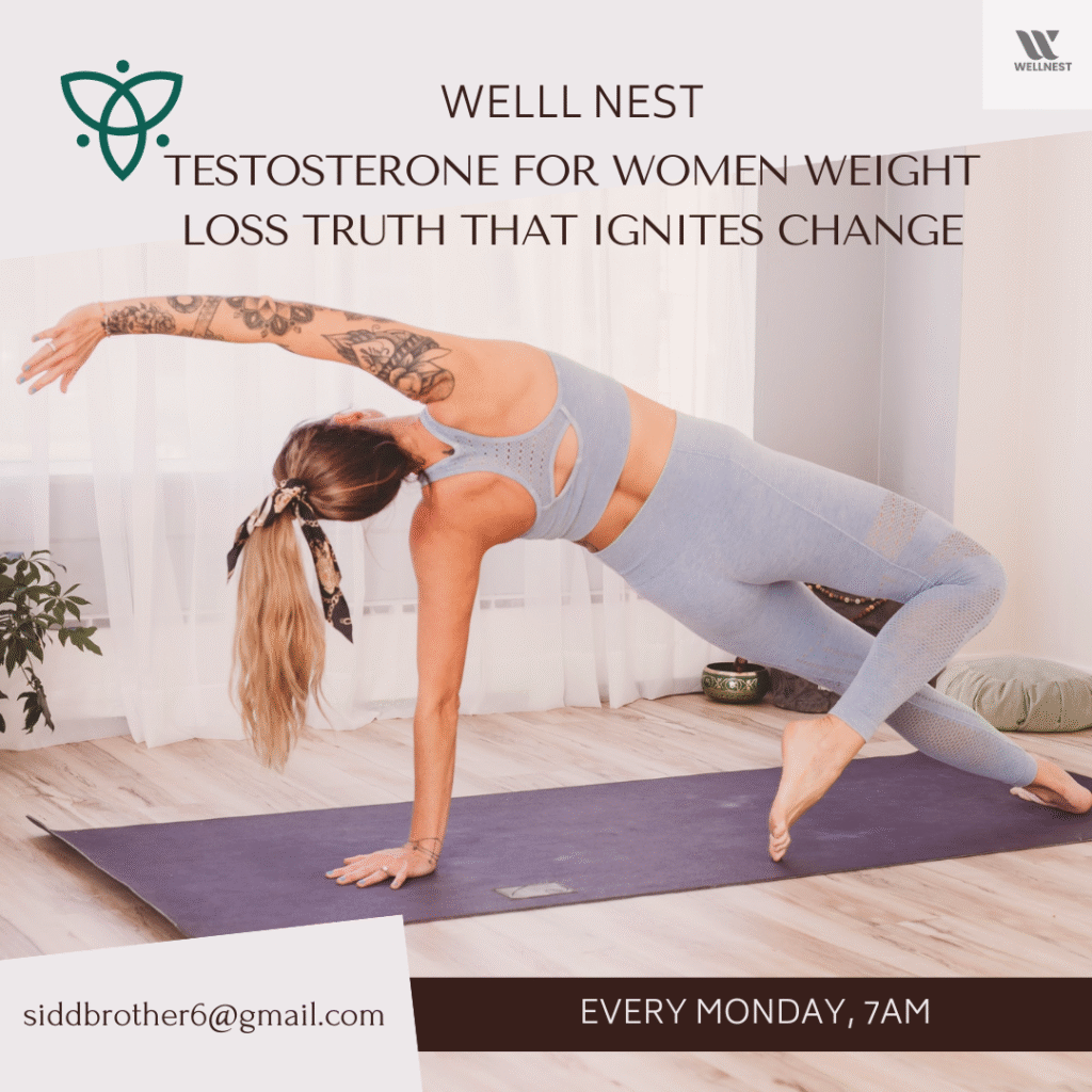 testosterone for women weight loss