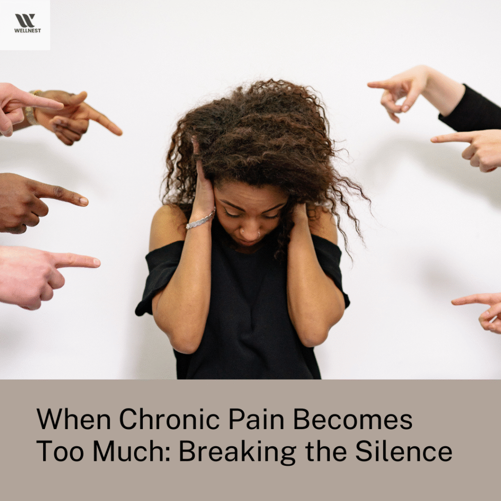 when chronic pain becomes too much