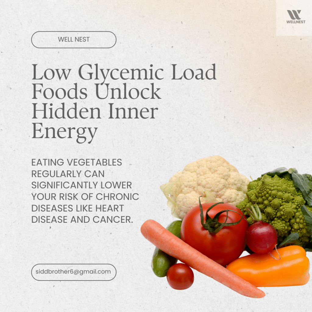 low glycemic load foods