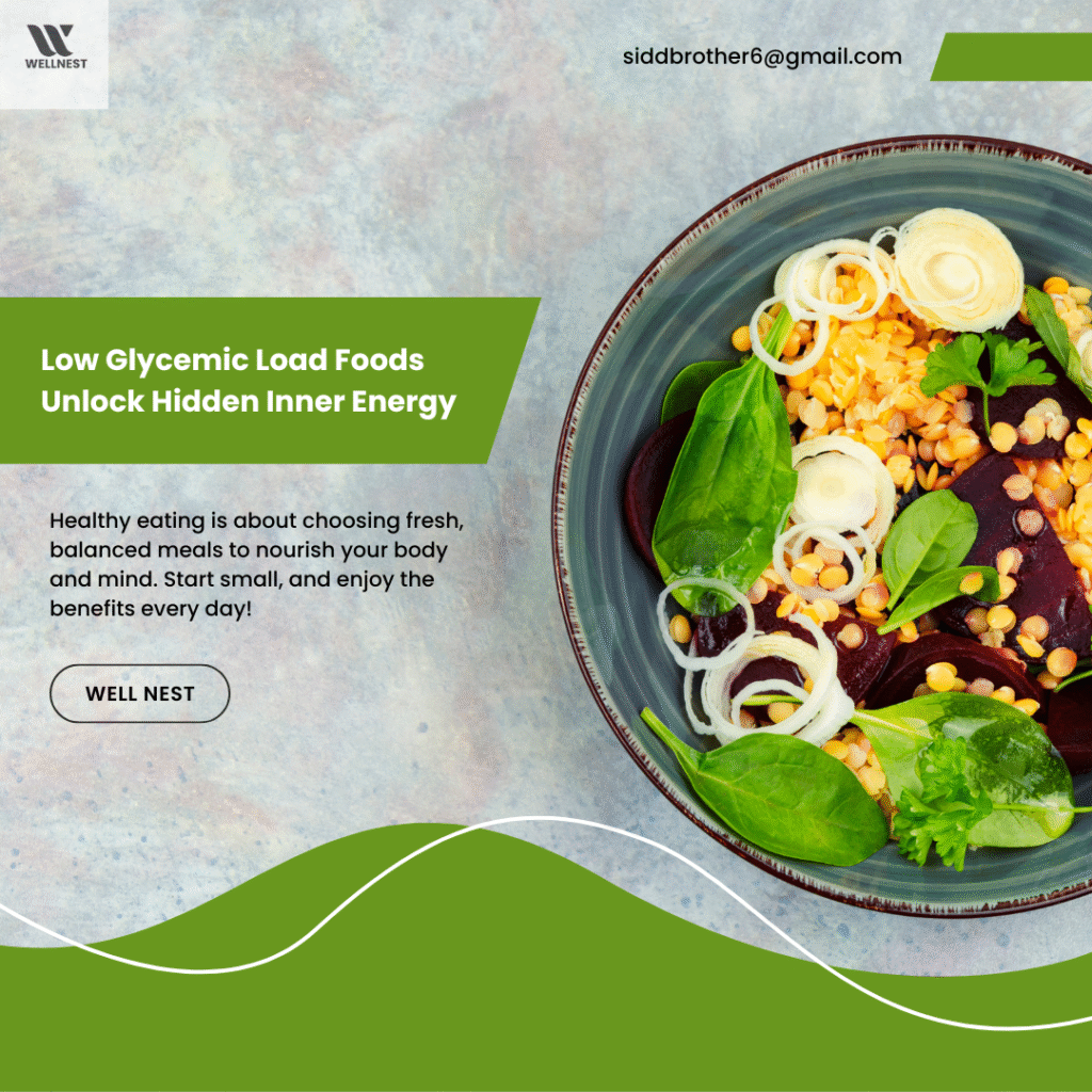 low glycemic load foods