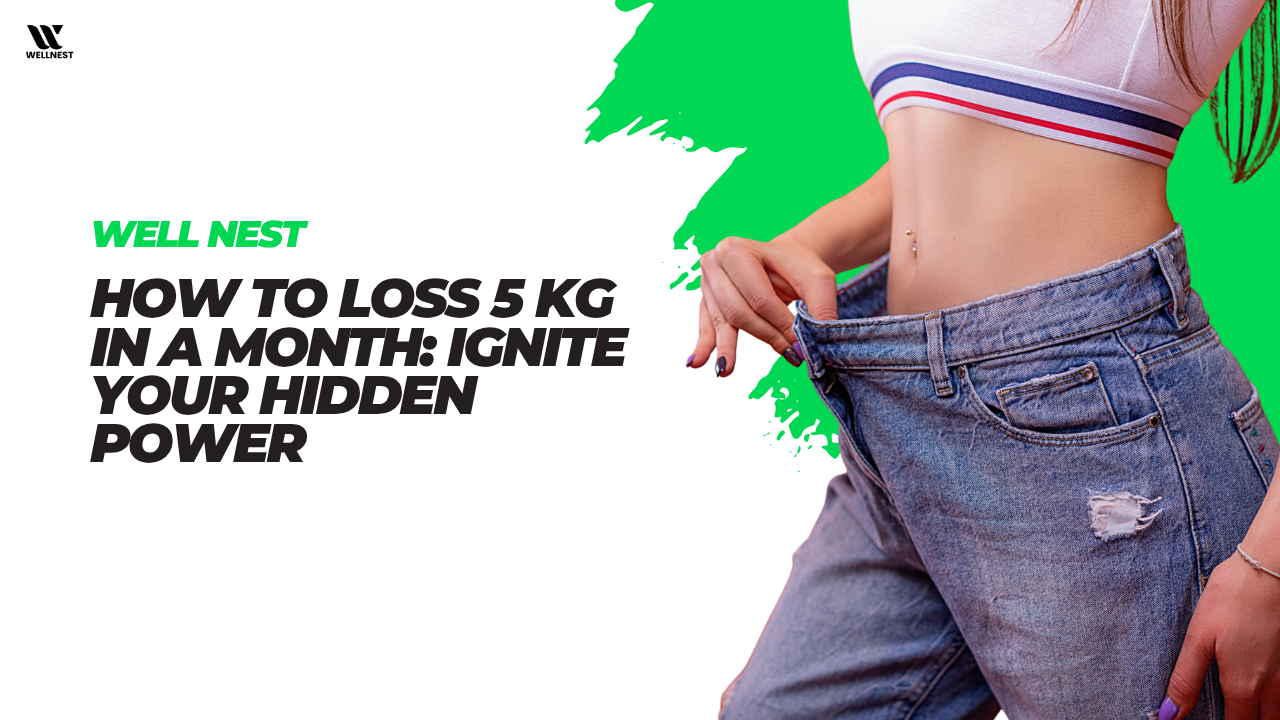 how to loss 5 kg in a month