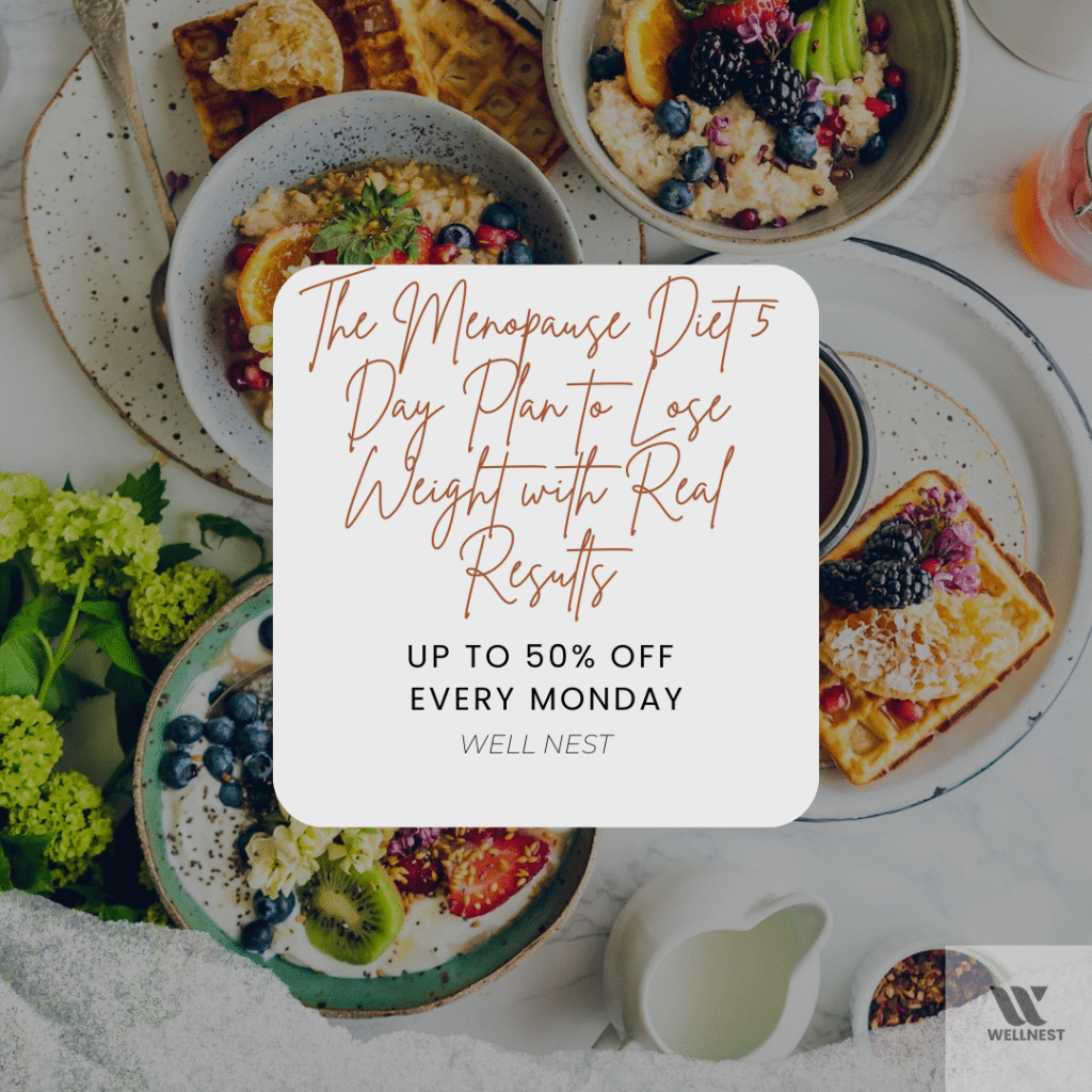 the menopause diet 5 day plan to lose weight
